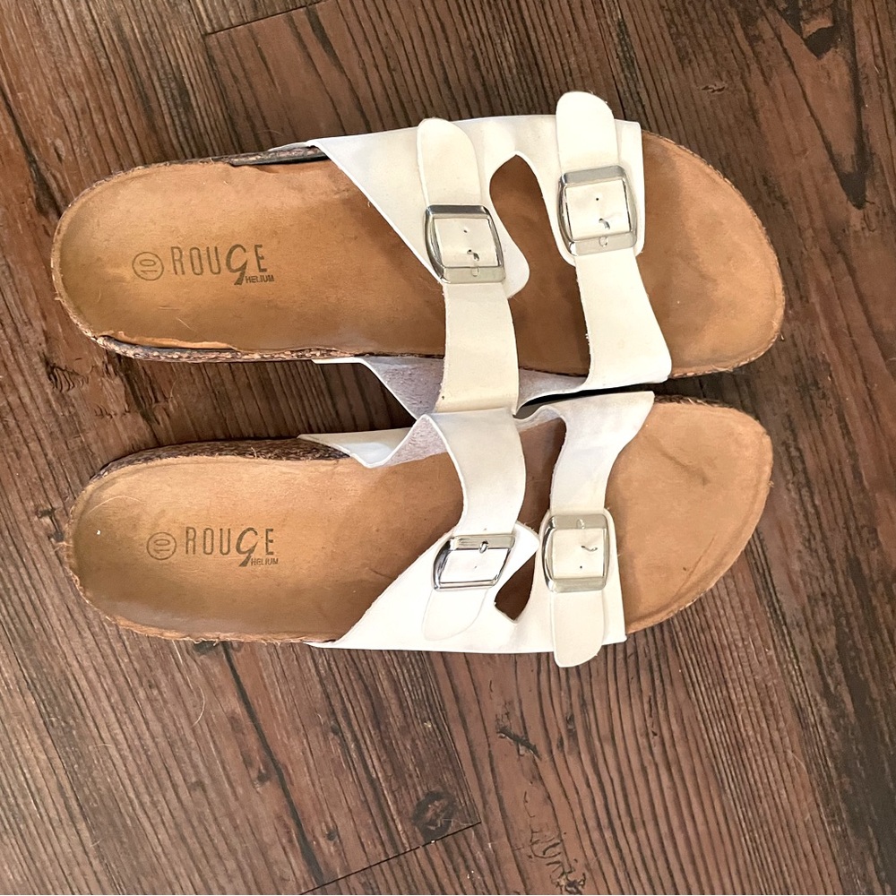White Sandals
